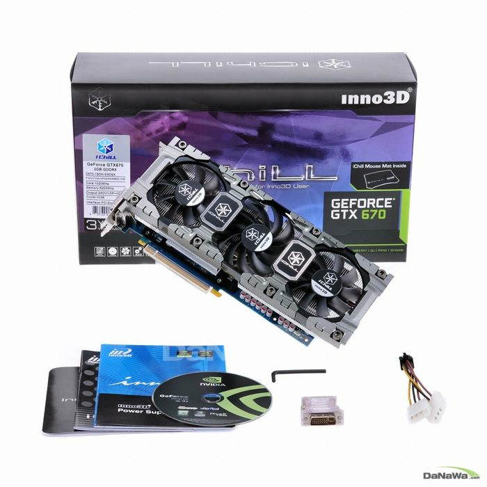 INNO3D iChiLL 지포스 GTX670 iChiLL O.C D5 2GB_이미지