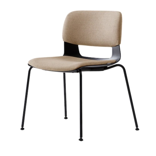 시디즈 버튼 블랙 글라이드 책상 의자