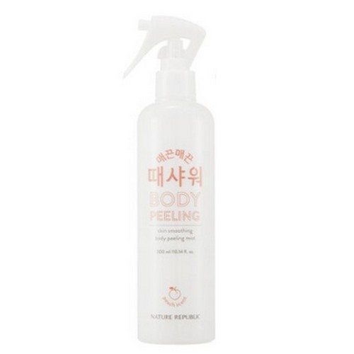 네이처리퍼블릭 매끈매끈 때 샤워 복숭아 250ml