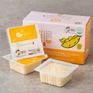 한둘 명인이 국산콩으로 만든 한끼 손순두부 140g 6팩