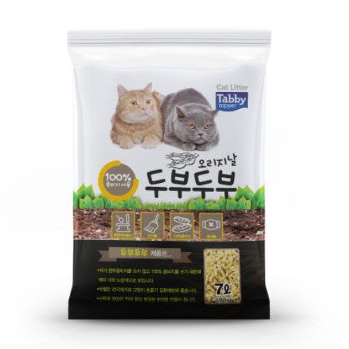 테비토퍼 두부두부 일반입자 오리지널 2.82kg (2개)_이미지