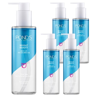 유니레버 폰즈 클리어 스파 클렌징 오일 200ml (5개)