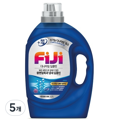 LG생활건강 피지(FIJI) 디나자임 딥클린 프레시 2.2L (5개)