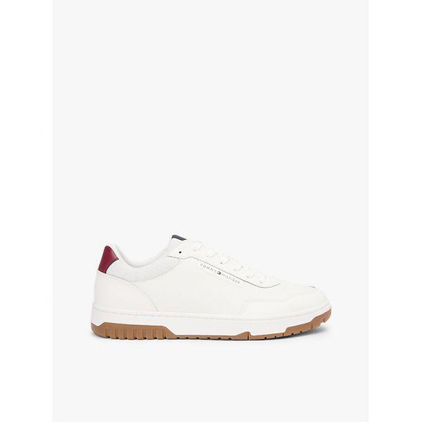 타미힐피거 라이트웨이트 바스켓볼 트레이너 위드 레더 RWB FM0FM057130GY