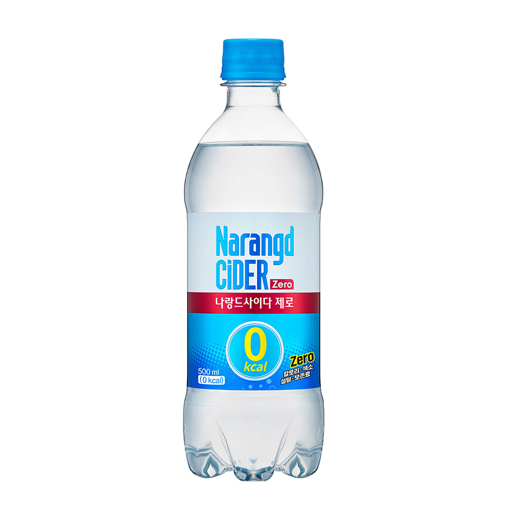 동아오츠카 나랑드 사이다 제로 500ml (4개)