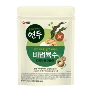 샘표식품 샘표 연두링 다시마표고야채 80g(4gx20입) (2개)