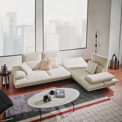 에싸 오아후 코너형 스윙기능 리브 패브릭 소파 4인용_이미지