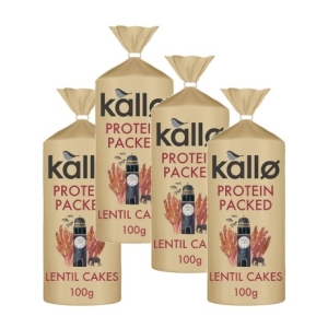 칼로 칼로 프로틴 팩트 렌틸콩 케이크 크래커 100g 4팩