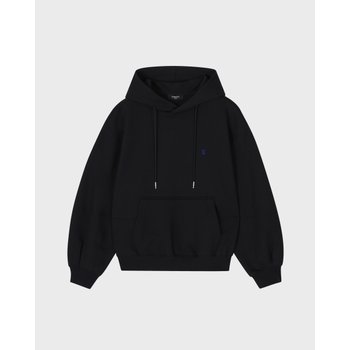 지오옴므 송 엠블럼 코쿤 후드 티셔츠 SI2TS917BK