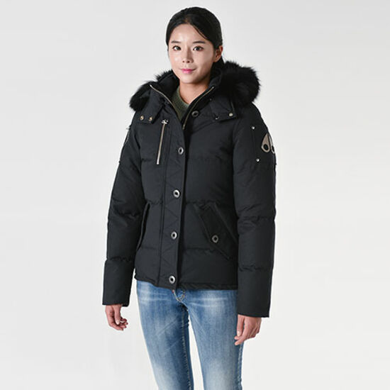 무스너클 쓰리쿼터 패딩 MK2229L3Q (402, 블랙)_이미지