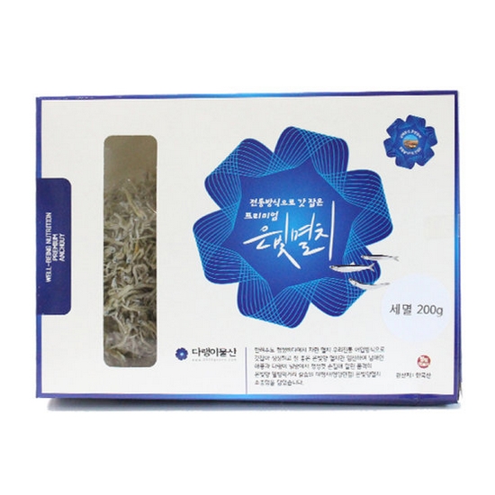 다랭이물산 은빛 세멸치 200g