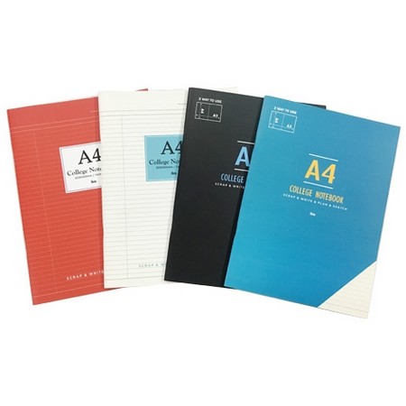 아이비스코리아 A4 중철제본노트