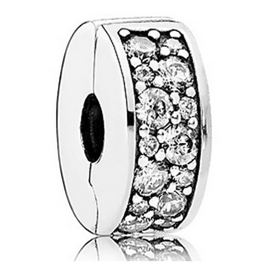 판도라 샤이닝 엘레강스 실버 스페이서 클립 참 791817CZ