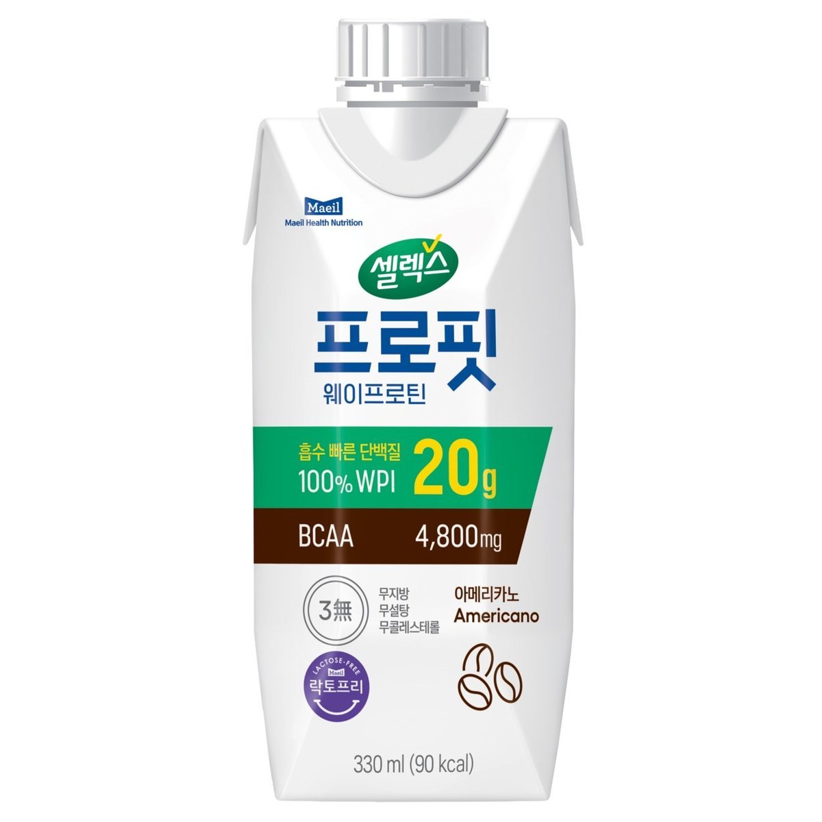 매일유업 셀렉스 프로핏 웨이 프로틴 아메리카노 330ml (36개)