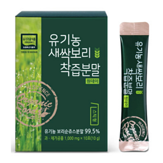 에이치엘사이언스 유기농 새싹보리 착즙분말 원데이 10포 (1개)