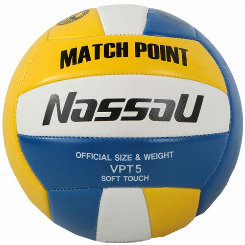 낫소 VPT 매치포인트 배구공 옐로우 1개_이미지