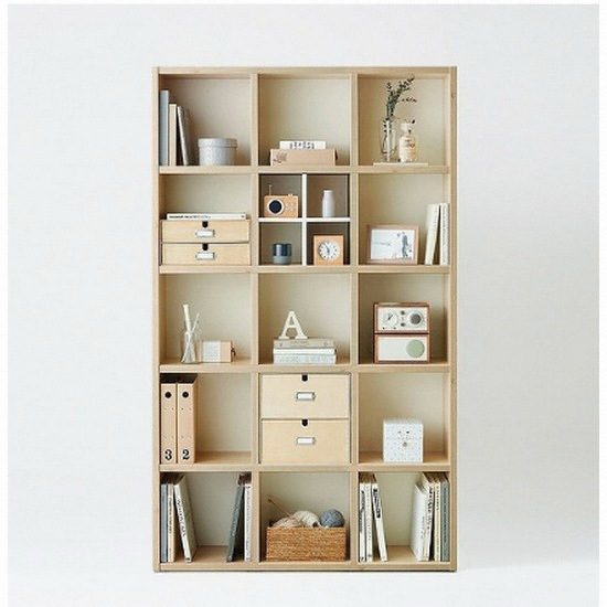 한샘 샘캔버스 5단 책장 (120cm, 업체설치)_이미지