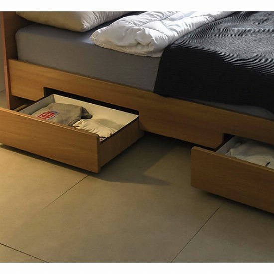 동서가구 안다르 수납 LED침대 Q (매트별도)_이미지