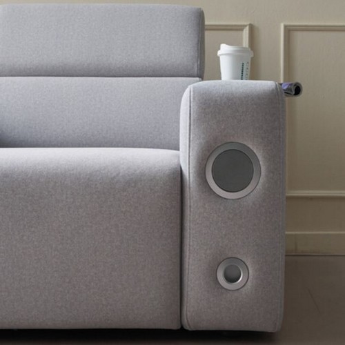 에보니아 알렉스 슬라이딩 확장형 아쿠아 스웨이드 패브릭 소파 4인용_이미지