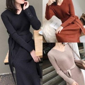 오노마 ONM 럭셔리 허리끈 여성 롱원피스 스판 만족도 37294717_이미지