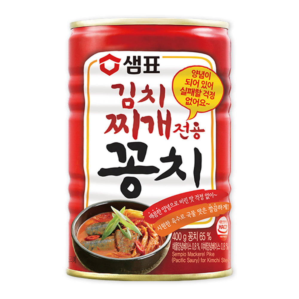 샘표식품 김치찌개전용 꽁치 400g (12개)_이미지