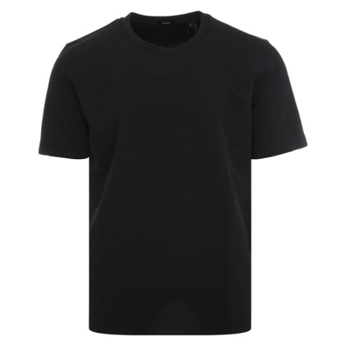 띠어리 M0196528 001 릴레이 저지 라이더 블랙 반팔티_이미지