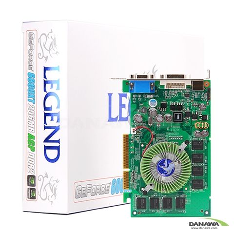 유니텍전자 LEGEND 지포스 6800XT LEGEND DDR2 256MB AGP