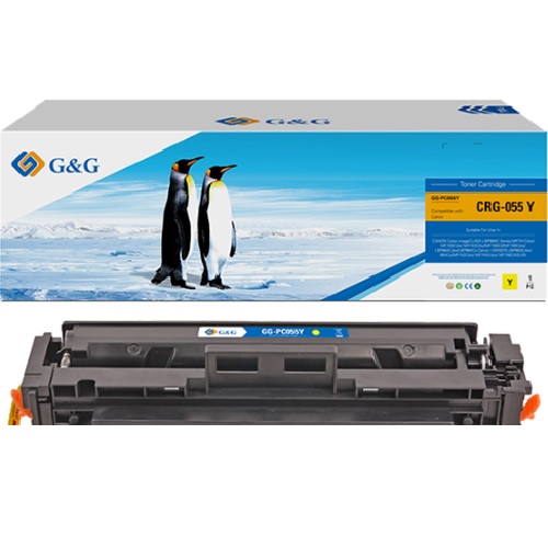 G&G 호환 CRG-055Y 노랑_이미지