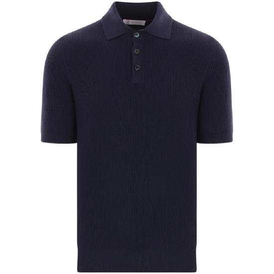 브루넬로쿠치넬리 골지 니트 폴로 셔츠 M29400005CW425 T