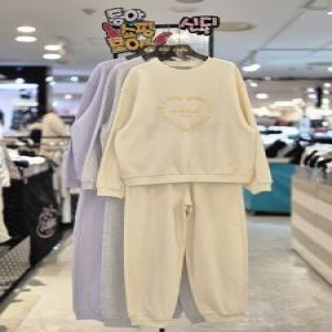 여아꾸안꾸봄신상 데일리룩 캐주얼룩 트레이닝복셋업엔트리 맨투맨 셋업CIMS252Y3