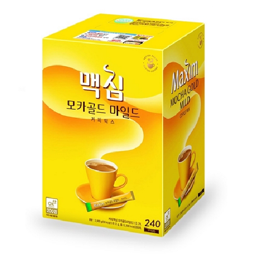 동서식품 맥심 모카골드 마일드 커피믹스 스틱 240개입 (1개)_이미지