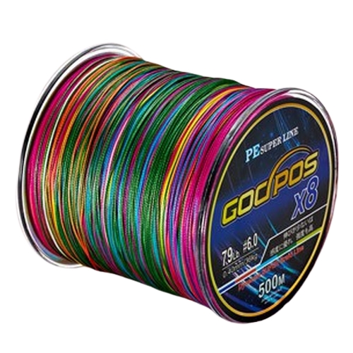 바이온 갓포스 PE 5색 8합사 (500m)_이미지