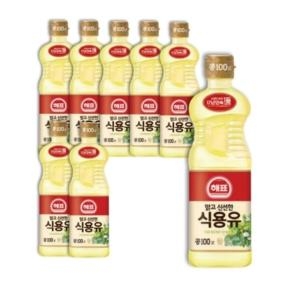 해표 식용유 900ml (8개)_이미지