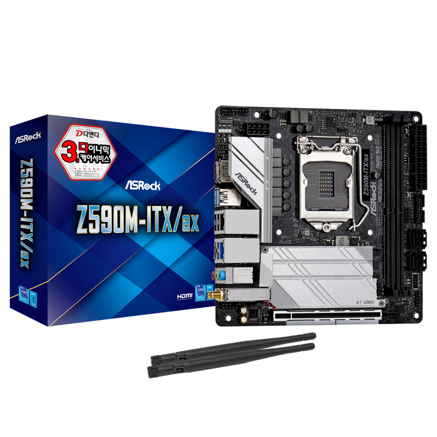 ASRock Z590M-ITX/ax 디앤디컴_이미지