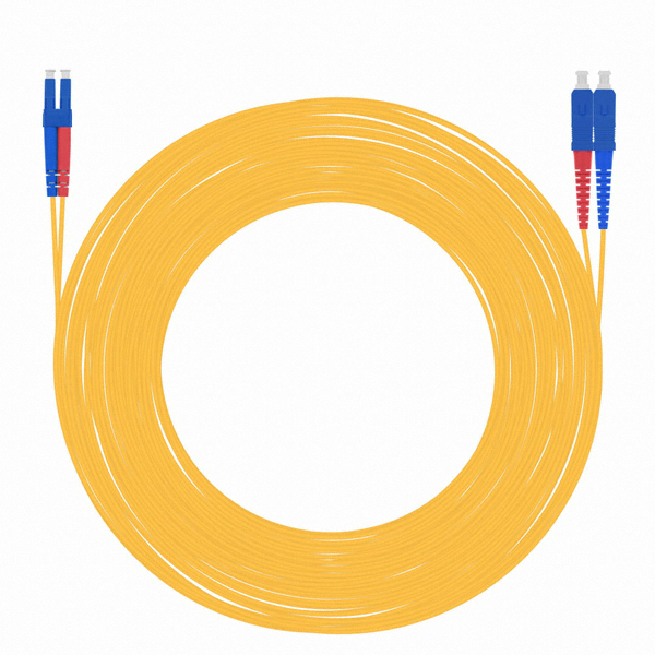이지넷유비쿼터스 넥스트 LC-SC 싱글모드 광 패치코드 케이블 (NEXT-LS250SM, 50m)_이미지
