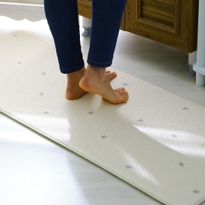 충무 몰 PVC 카라 양면쿠션 주방매트 M 120x46