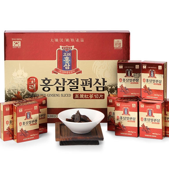 대한홍삼진흥공사 고려 홍삼 절편삼 20g 10갑 (1개)_이미지