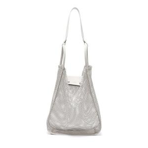 르마인 LMS5364 라이트그레이 메쉬마켓 쇼퍼백 숄더백_이미지
