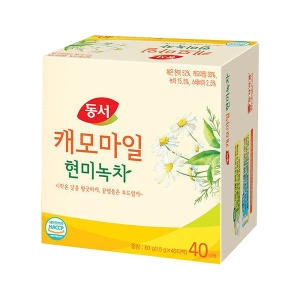 동서식품 캐모마일 현미녹차 40티백