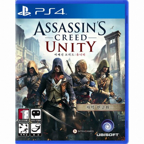 어쌔신 크리드 유니티 PS4 중고_이미지