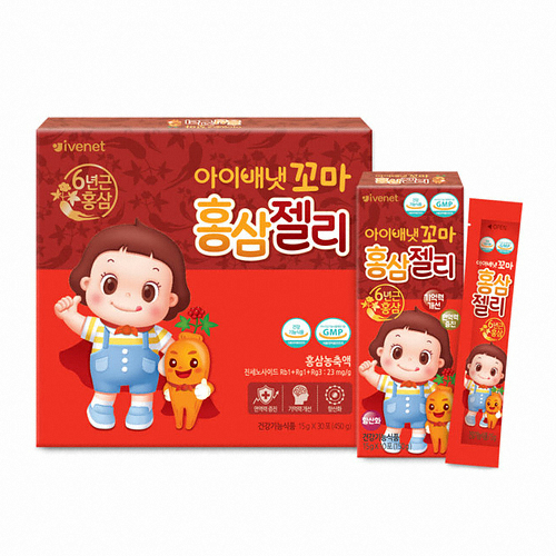 아이배냇 꼬마 홍삼젤리 15g 30포 (1개)