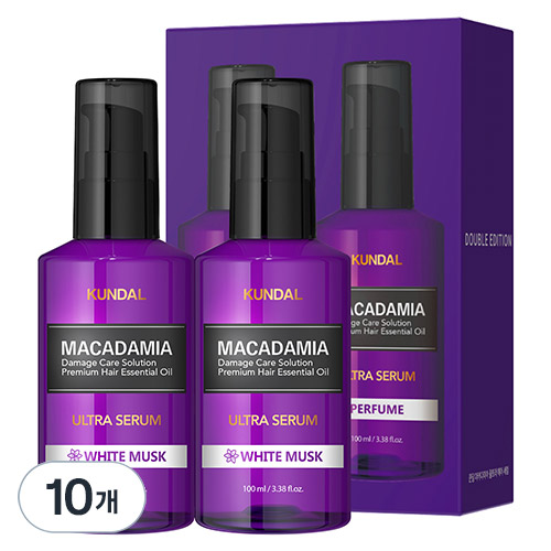 쿤달 울트라 헤어 세럼 화이트머스크 100ml (10개)_이미지