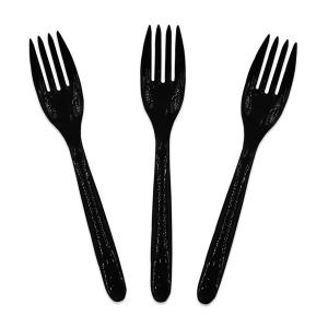 이룸팩 일회용 포크(블랙) (100개)