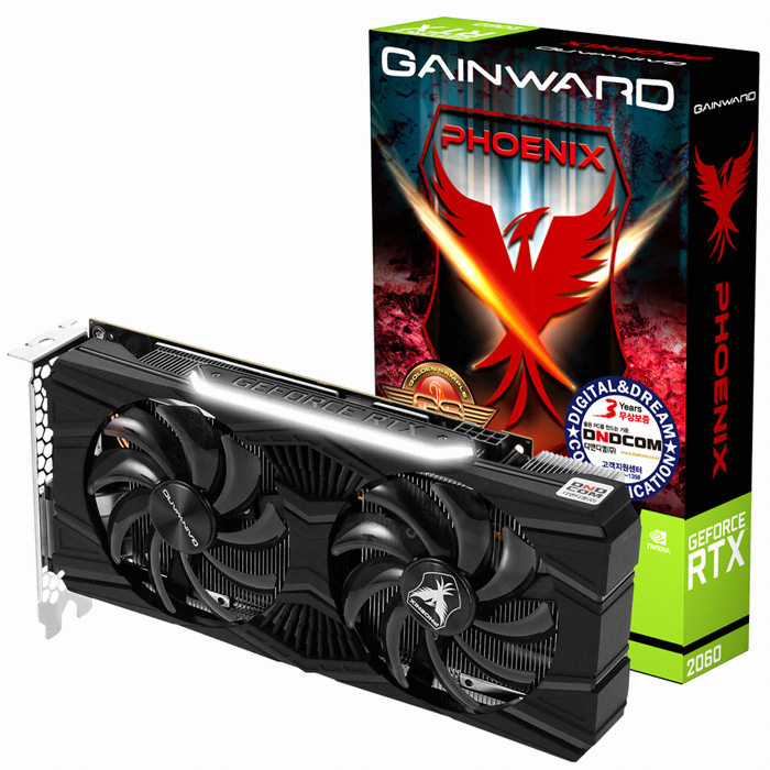 GAINWARD 지포스 RTX 2060 피닉스 GS OC D6 6GB