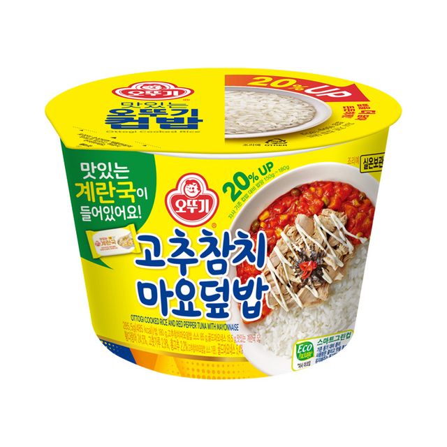 오뚜기 컵밥 고추참치마요 덮밥 280.5g (6개)_이미지