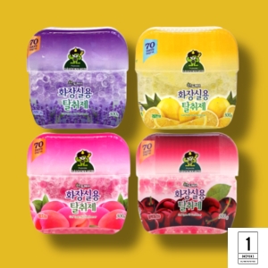 산도깨비 화장실용 탈취제 블랙체리향 300g (5개)_이미지