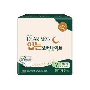 디어스킨 입는 오버나이트 중대형 8개 (3팩(24개))_이미지