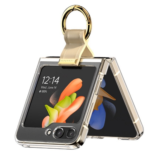 머큐리코퍼레이션 구스페리 갤럭시Z 플립5 클리어 커버 with 링 케이스_이미지