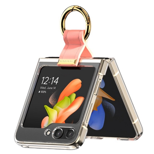 머큐리코퍼레이션 구스페리 갤럭시Z 플립5 클리어 커버 with 링 케이스_이미지