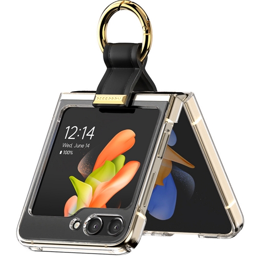 머큐리코퍼레이션 구스페리 갤럭시Z 플립5 클리어 커버 with 링 케이스_이미지